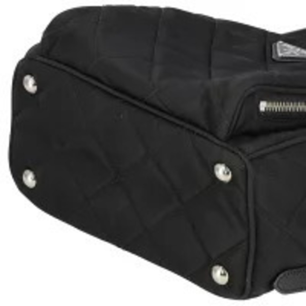 Prada Rucksack AB quilted Daypack Backpack Black - Picture 3 of 6